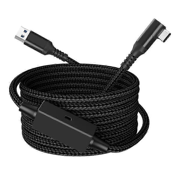 5m USB-Type-C PC-yhteys suoratoisto pikalatauskaapeli Meta Quest 3/Pico 4 VR:lle