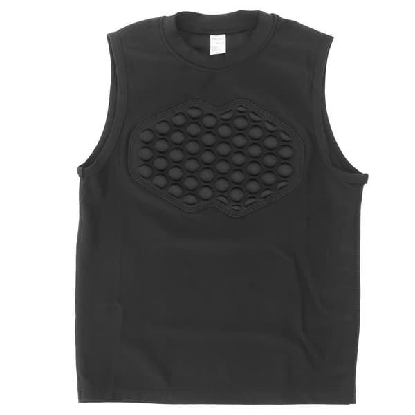 Ungdoms kompressionsvest/trøje med polstring til sport