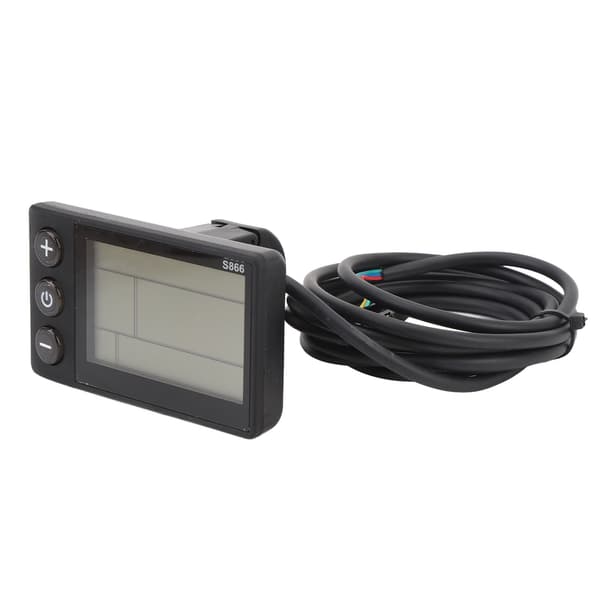 S866 LCD-displaymåler med belysning, vandafvisende, til elektrisk scooter, 5 ben
