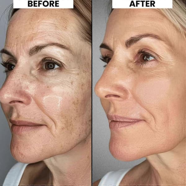 Anti-aging foundation essence, 2-i-1 korrektor, indeholder SPF.