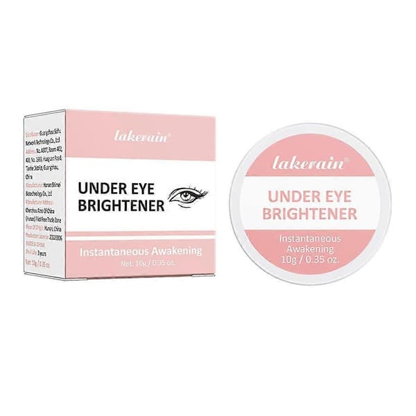Fuktgivande och uppljusande ögonconcealer/kräm - full täckning, långvarig makeup-effekt