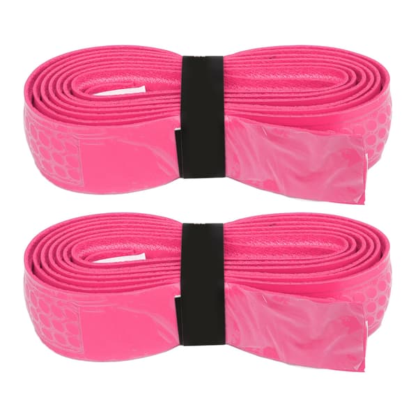 2 stk. tykt svedabsorberende griptape til tennis- og badmintonketchere - pink