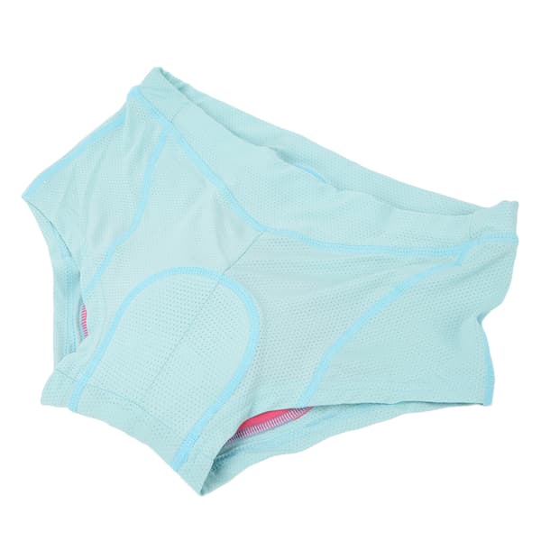 Sykkeltruser for kvinner med 3D silikonpolstring, ventilert, anti-sjokk, for utendørs sykling