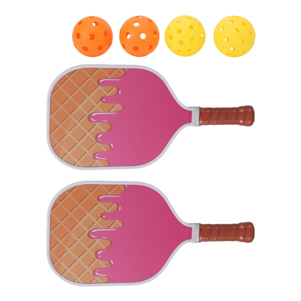 Pickleball-racketset med bikakekärna i glasfiber, lätt och bekvämt grepp