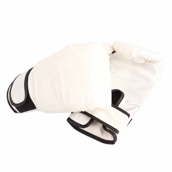 Professionelle Sanda Muay Thai Boksehandsker til voksne og børn til træning, 10 oz, hvid