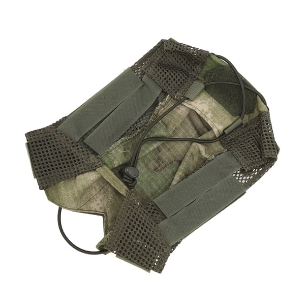 Justerbart kamouflage nylonhjälmskydd för snabb militär träningsstridshjälm