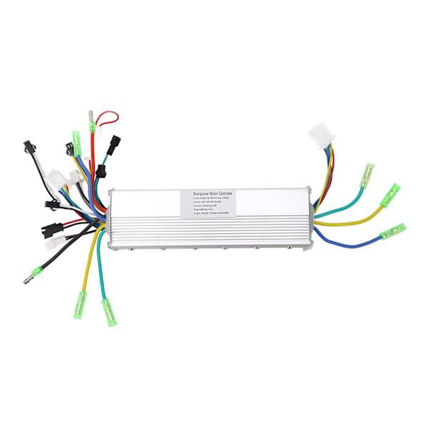 Børsteløs controller til 24V 36V 48V elbil, lithiumbatteri, dobbeltdrev, aluminiumslegering