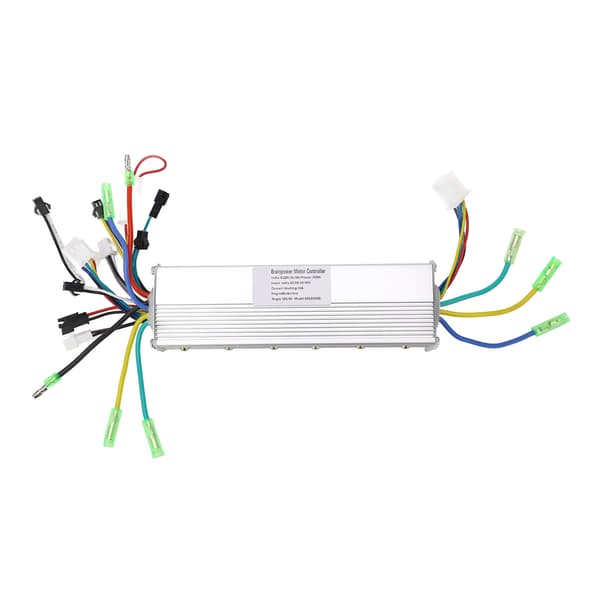 Børsteløs kontroller for 24V 36V 48V elektrisk kjøretøy, litiumbatteri, dobbeltdrift, aluminiumslegering