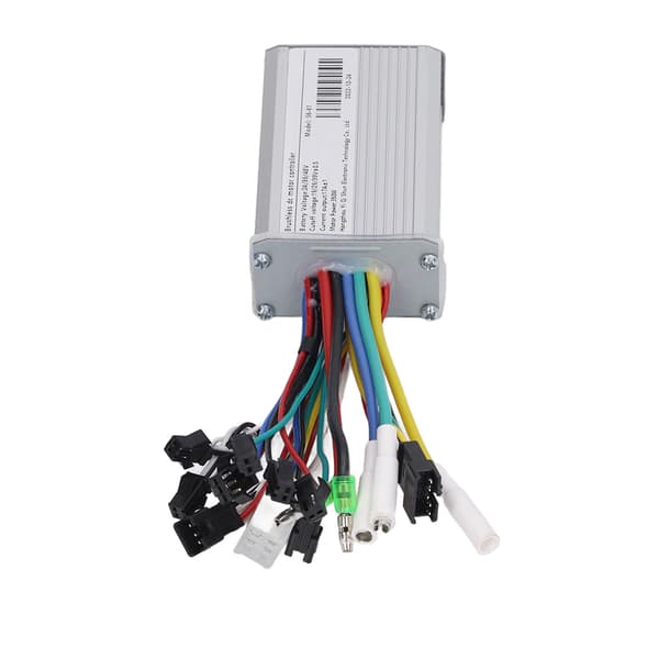 Elektrisk løbehjulskonverteringssæt med 350W controller, LCD-måler og greb til 24V, 36V og 48V