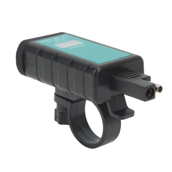 Moottoripyörän lataussovitin SAE-USB Dual QC3.0 -portti IP66 vedenpitävä