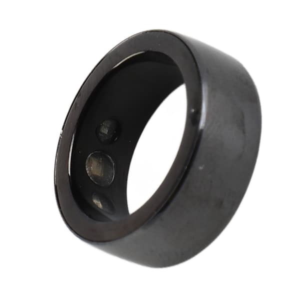 HR214 Smart Ring Fitness Tracker Søvnovervåking Vannbestandig Størrelse 17 Grå