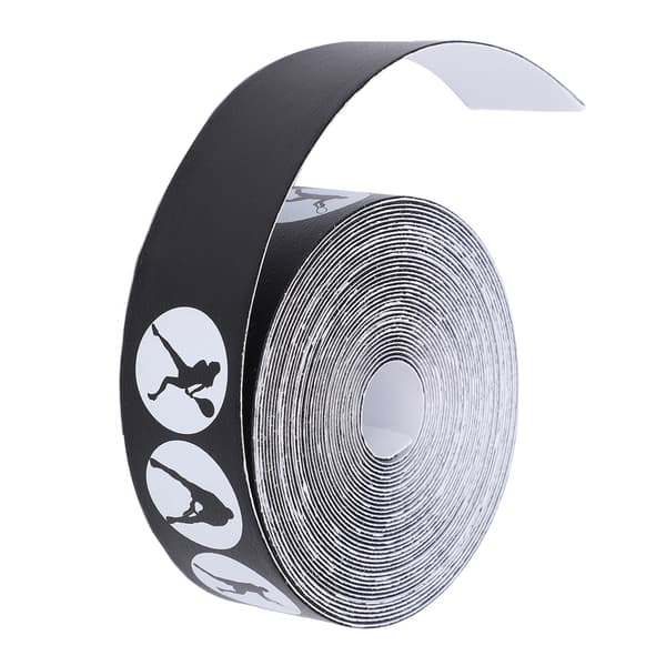 Anti-reptejp för tennisracketshuvud, Guard Protector PU, 5m, svart.