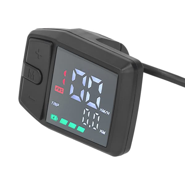 Vandtæt Multifunktionel LCD-skærm til BAFANG BBS01 BBS02 BBSHD Elcykel Kontrolpanel