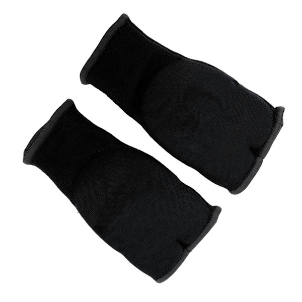 Håndbind til boksning, halvfinger, skridsikker med gel, nylon, til mænd og kvinder, sort, medium