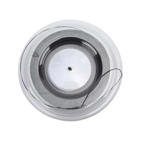 Tennissträng 200m Polyester 1.25mm Styv för Daglig Träning Racketar Svart