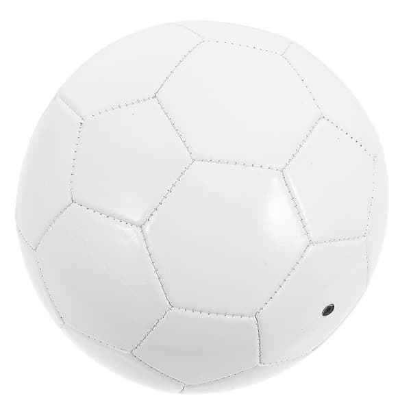 Oavslutad tom fotbollsritning; tom fotboll; minifotbollsritningsmodell; tom boll.