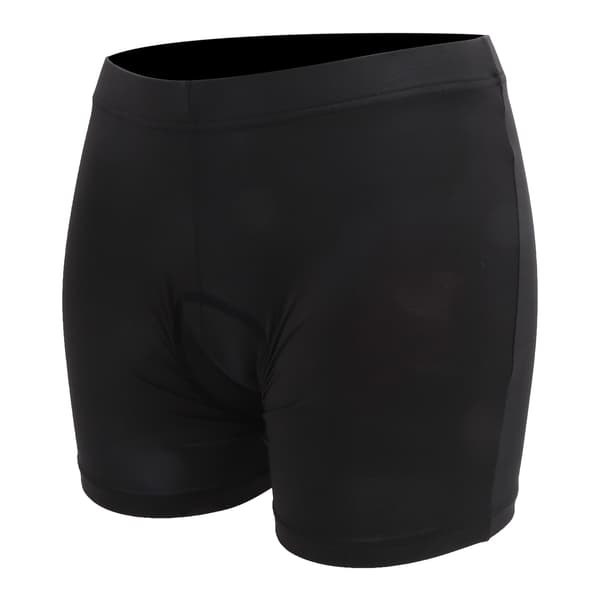 Cykeltruse 3D Polstret Sommer Åndbar Komfortabel 2XL Polyester Gel Silikone Sort