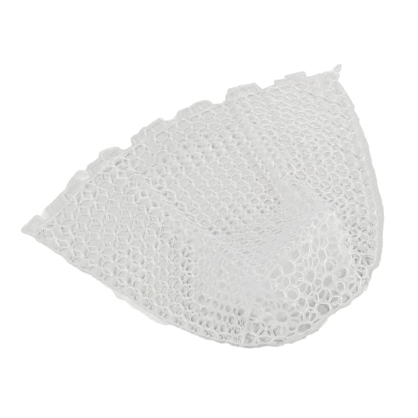 Erstatning Hvit Transparent Gummi Fiskegarn, Sammenleggbart, 55cm, for Fiske