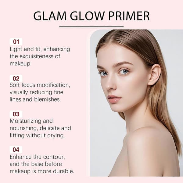 Makeupbas - En utjämnande, lystergivande och återfuktande makeupbas som återfuktar och minimerar ojämnheter.