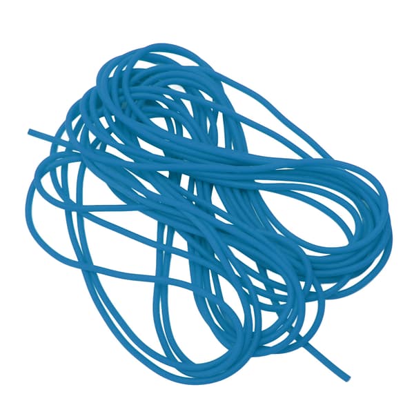 Latex elastisk snöre 2,1 mm 5 m elastisk snöre för tennisträning utomhussport blå