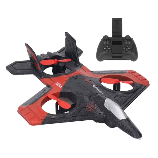 Drone V25 4K luftfotografering fjernkontroll for barn over 14 år rød 3 batterier