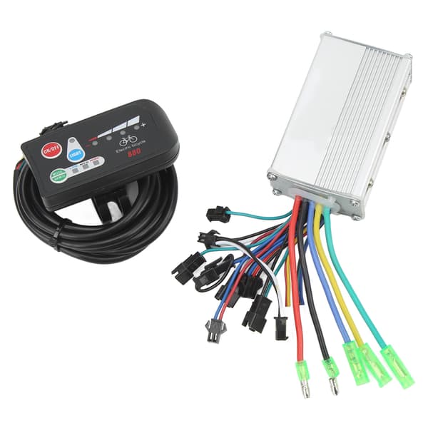 36V 250W borstlös styrenhet med LED-display 880 Kit för elcyklar