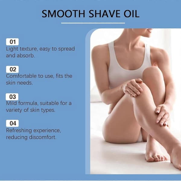 Barberolje for kvinner og menn 100ml 2 STK med vitamin E Jojoba Oliven for jevn glid og hydrering...