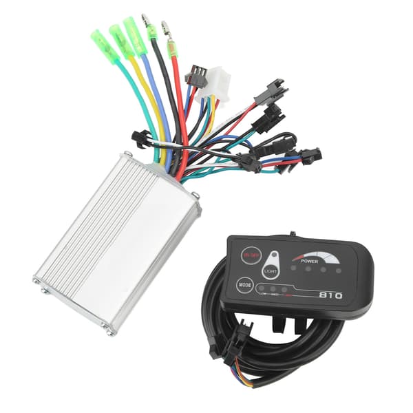 24V 250W 350W Børsteløs Motorcontroller med LED-panel til Cykler og El-løbehjul