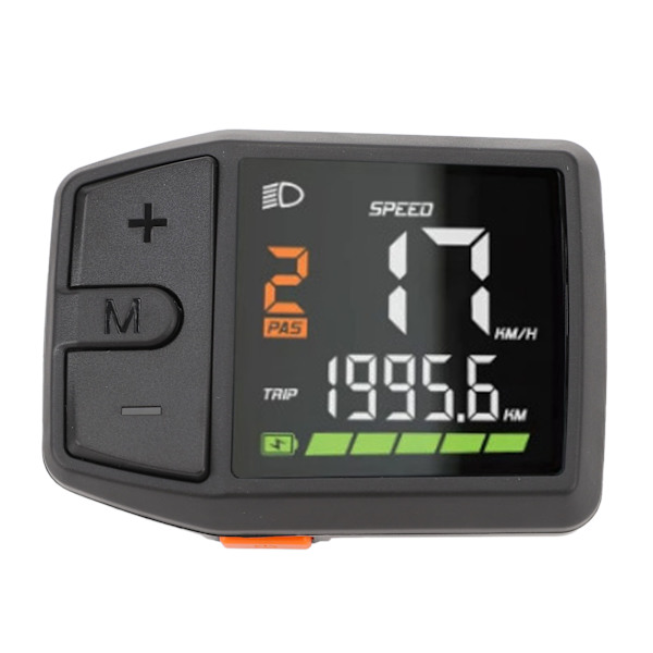 2-tommer farve OLED-skærm DZ41 elcykelpanel, vandafvisende, til UART centermotor
