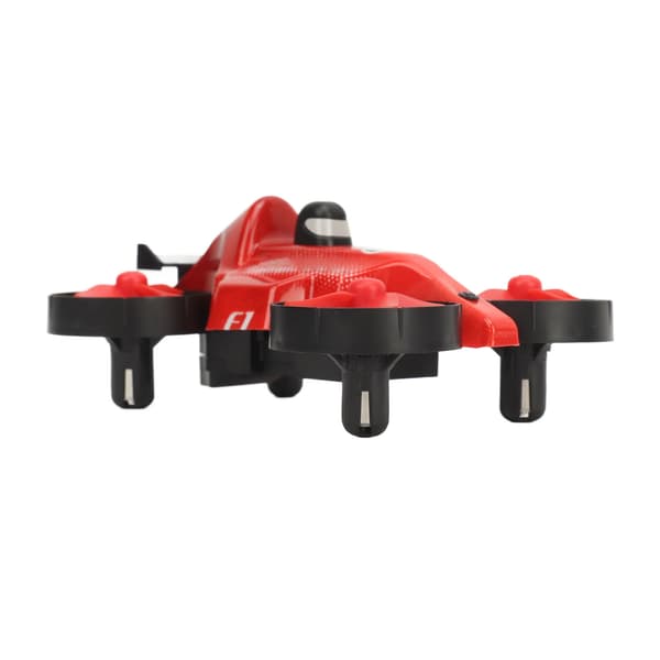 Mini 4-akset fjernstyret drone med hovedløs tilstand, 3D-flip legetøj, rød