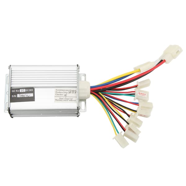 36V 1000W Elektrisk Sykkel Børstemotor Kontroller Hastighetskontrollsett