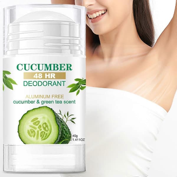 Gurdeodorantstick för kvinnor, 48h skyddande deodorant, aluminiumfri