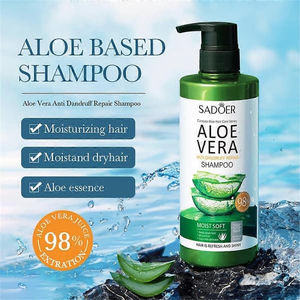 Anti-skælshampoo Aloe Anti-skæl Reparationsshampoo Skælshampoo