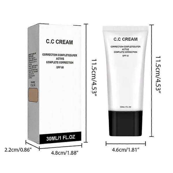 Super Active CC Cream SPF 50, spesielt utviklet for moden hud