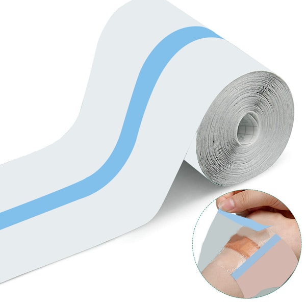 Transparent elastisk vattentät tejp 10M klippbar för hud