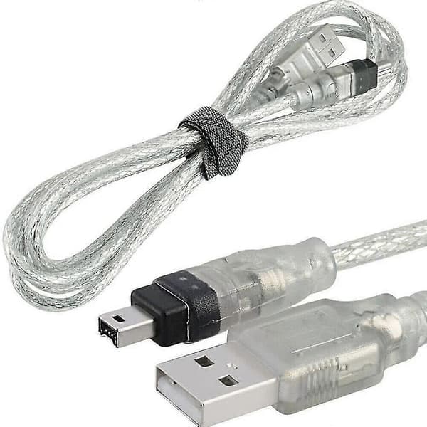 Firewire IEEE 1394 HD videokamerans nya PC-redigeringskabel för Minidv USB-datakablar.