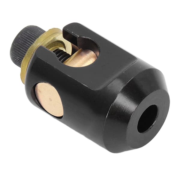 Vinkeljusterbar hurtigudløser buestabilisatoradapter, sort buetilbehør