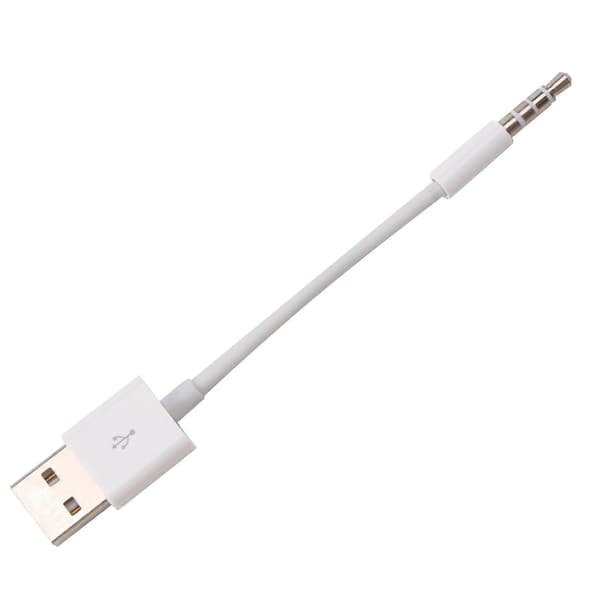 USB-lade- og datasynkroniseringskabel for Apple iPod Shuffle 1. og 2. generasjon