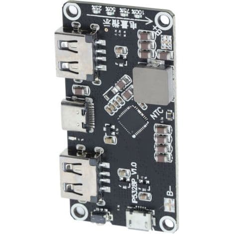 IP5328P hurtiglade-modul, 3,7V til 5V/9V/12V boost-laderkort for batterier