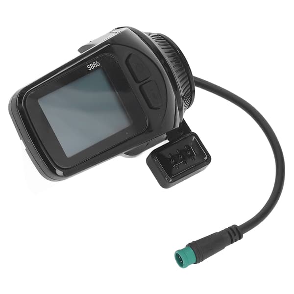 LCD-displaymåler til elektrisk cykelscooter, lav fejlrate, vandtæt, nem installation