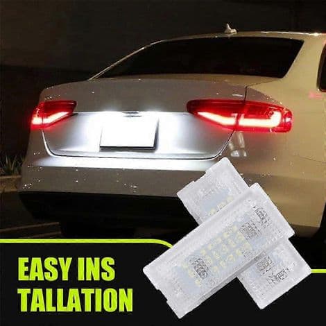 LED-skiltlys (18 LED) for BMW E46 4-dørs sedan 325i (vei)