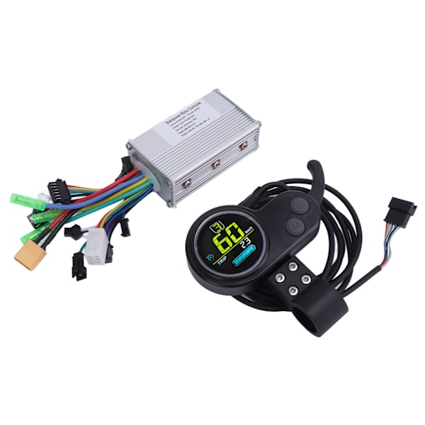 350W El-scooter Controller Kit med LCD-panel og Tommelfingergas til 48V 60V