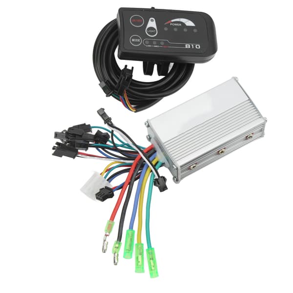 24V 250W 350W Børsteløs Motorcontroller med LED-panel til Cykler og El-løbehjul