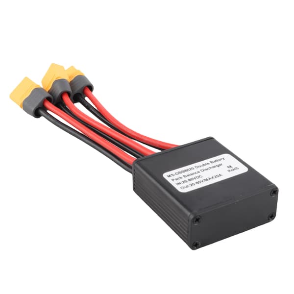 XT60 Dobbelt Batteri Afladningskonverter Parallel Modul Adapter 20-80V til 250-3000W Motor