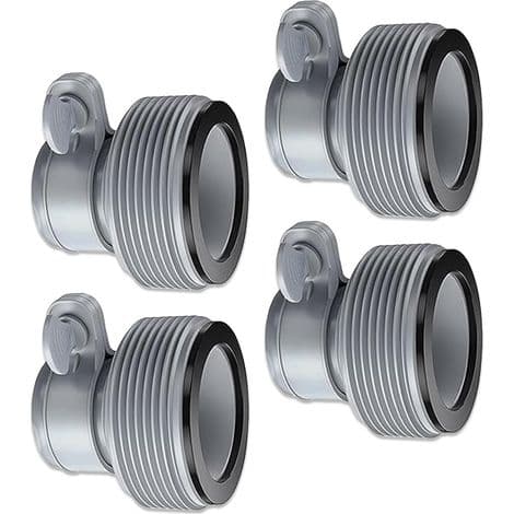 Poolslangeadapter B, 4 stk. poolslangeadaptere til INTEX pools, poolpumpefitting, slangekonverteringsadapter B til 1,5\" fittings (A)