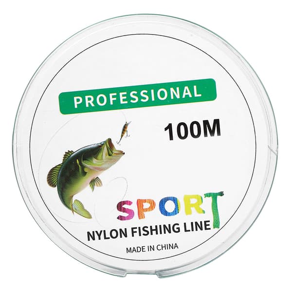 HENG JIA 100M Ljusgrön Nylonfiskelina 1.0mm Superstark Slitstark