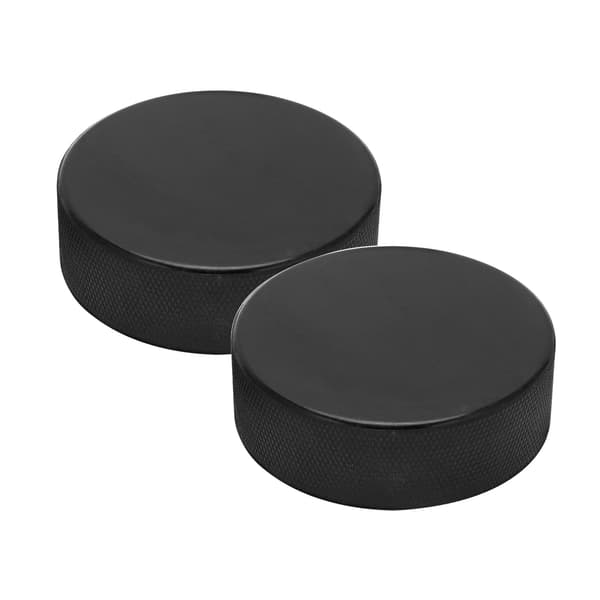 Offisiell størrelse solid gummi ishockeypuck for trening og øvelse BH-25