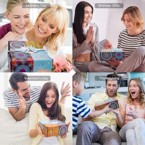 Doftljus presentset - 4-pack ljus presentset, perfekta presenter till mamma