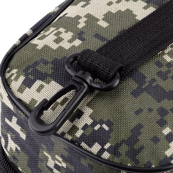 Bærbar Mini Fiskeredskapsveske med Justerbart Belte og Kompakt Oppbevaring