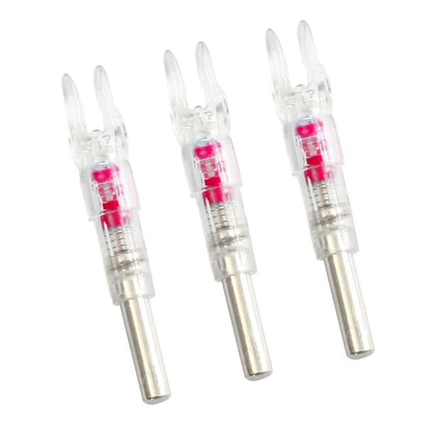 Belysta pilnockar 3-pack 4,5 cm LED PE Automatiska pilbågetillbehör